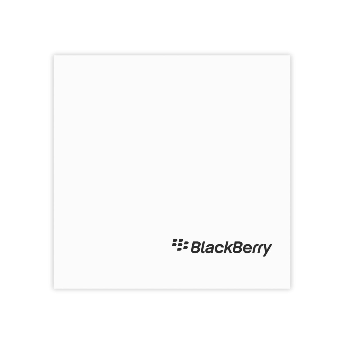 BlackBerry Sticky Post-it Note Pad