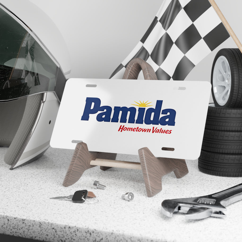 Pamida Vanity License Plate