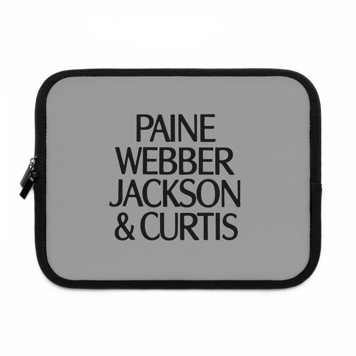 Paine Webber Jackson & Curtis Laptop Sleeve