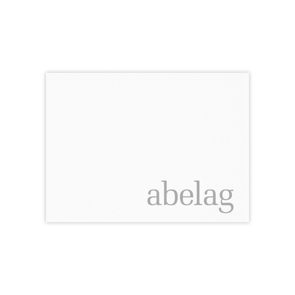 Abelag Aviation Sticky Post-it Note Pad