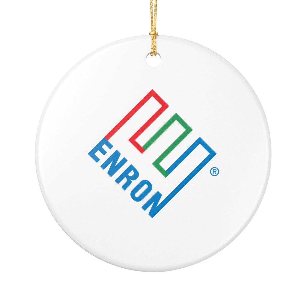 Enron Ceramic Ornament