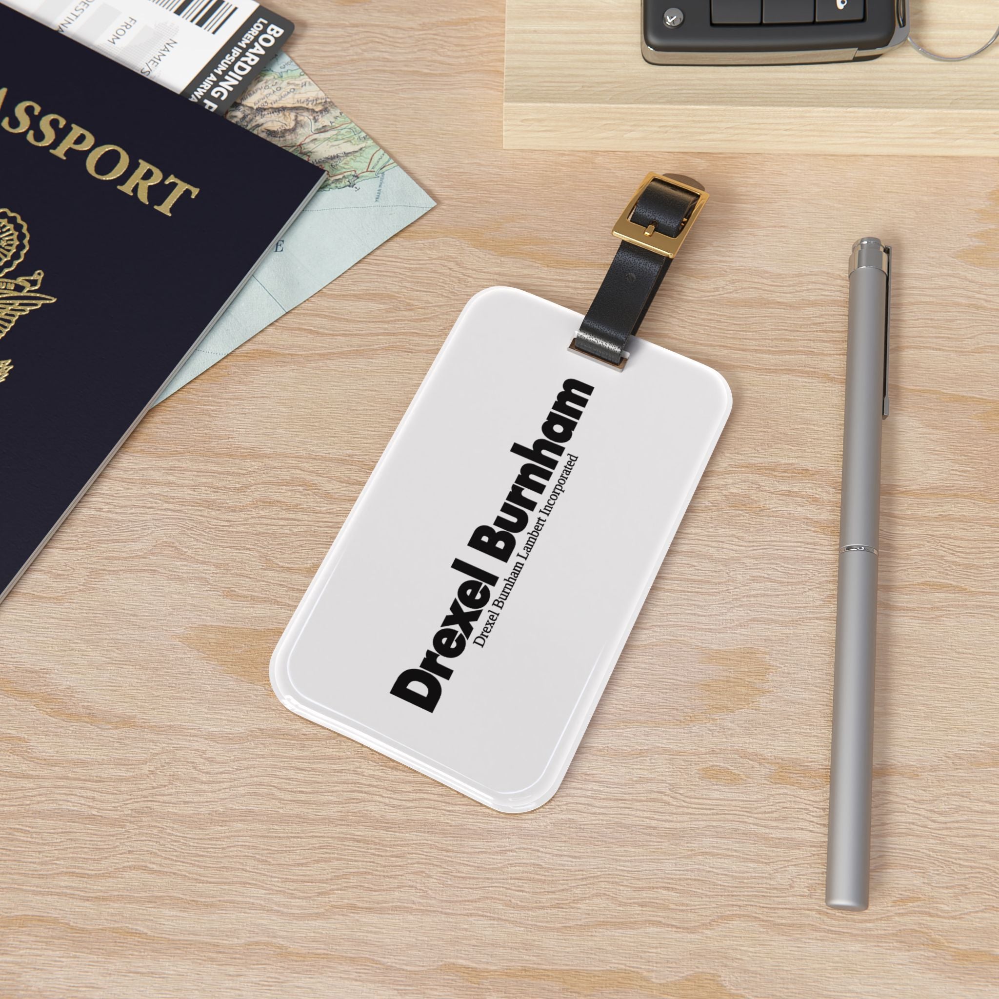 Drexel Burnham Lambert Luggage Tag