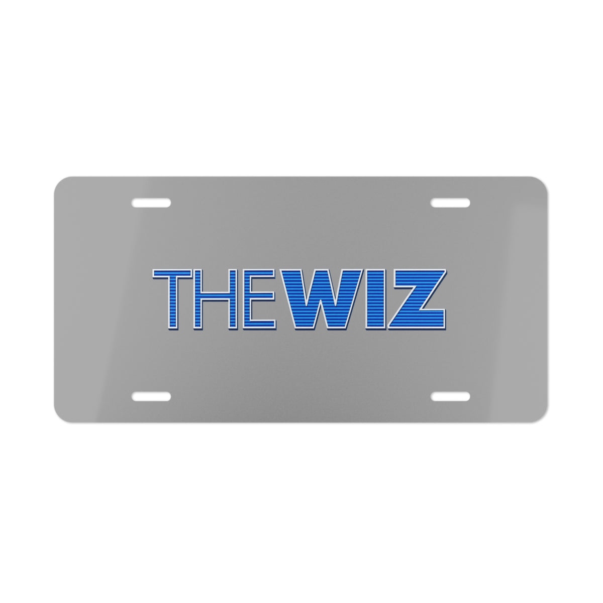 The Wiz Vanity License Plate