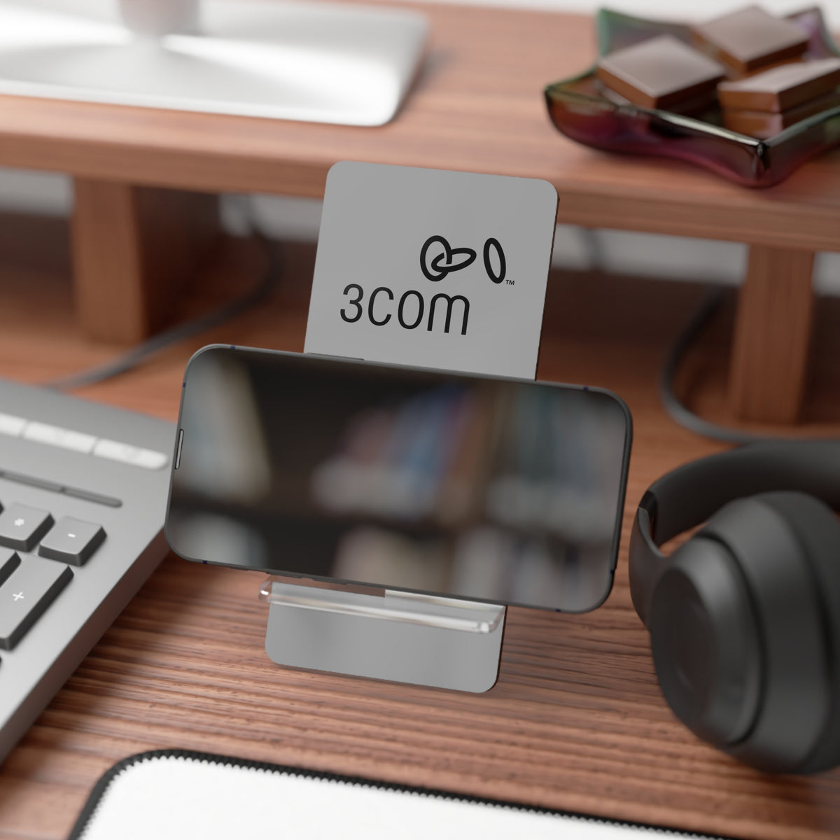 3Com Corporation Foldable Mobile Phone Display Stand