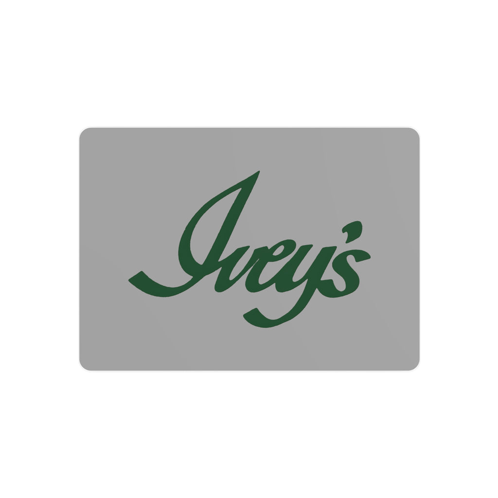 Ivey's Metal Sign