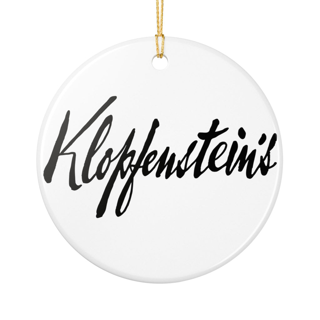 Klopfenstein's Ceramic Ornament
