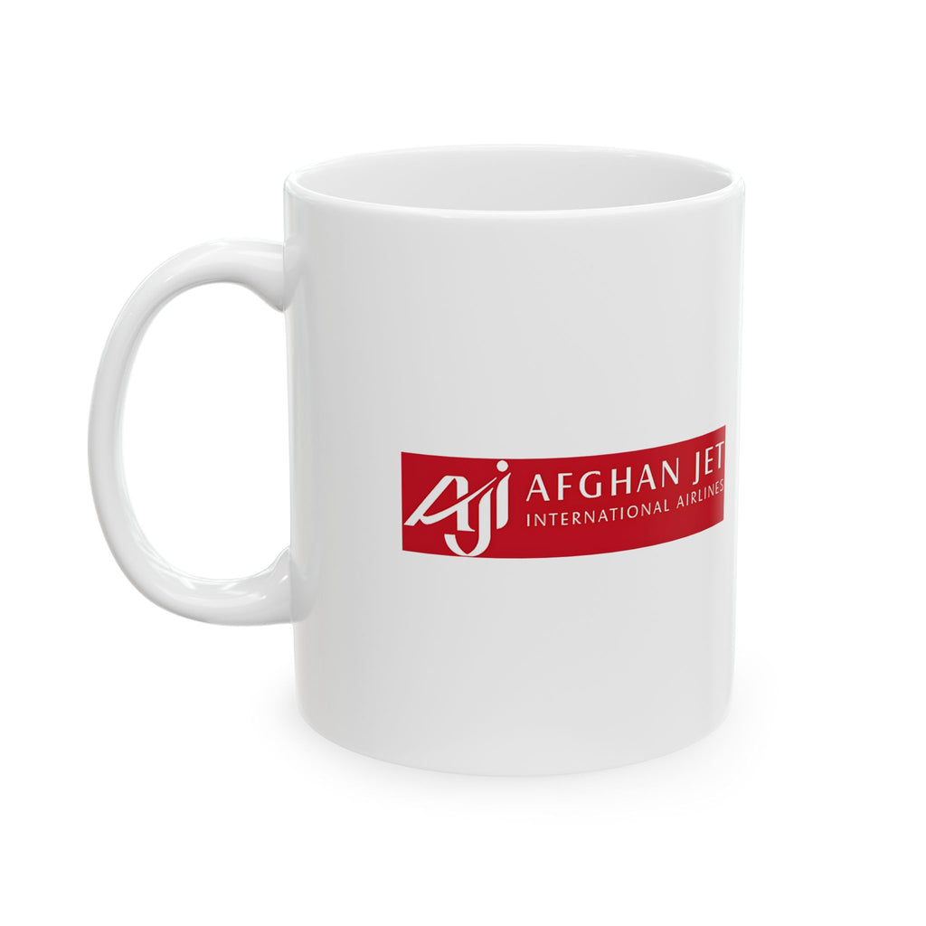 Afghan Jet International Airlines Ceramic Coffee Mug