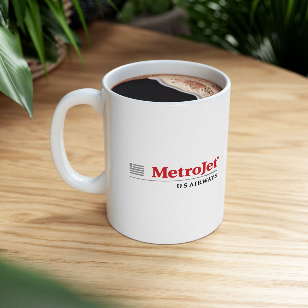 MetroJet Ceramic Coffee Mug