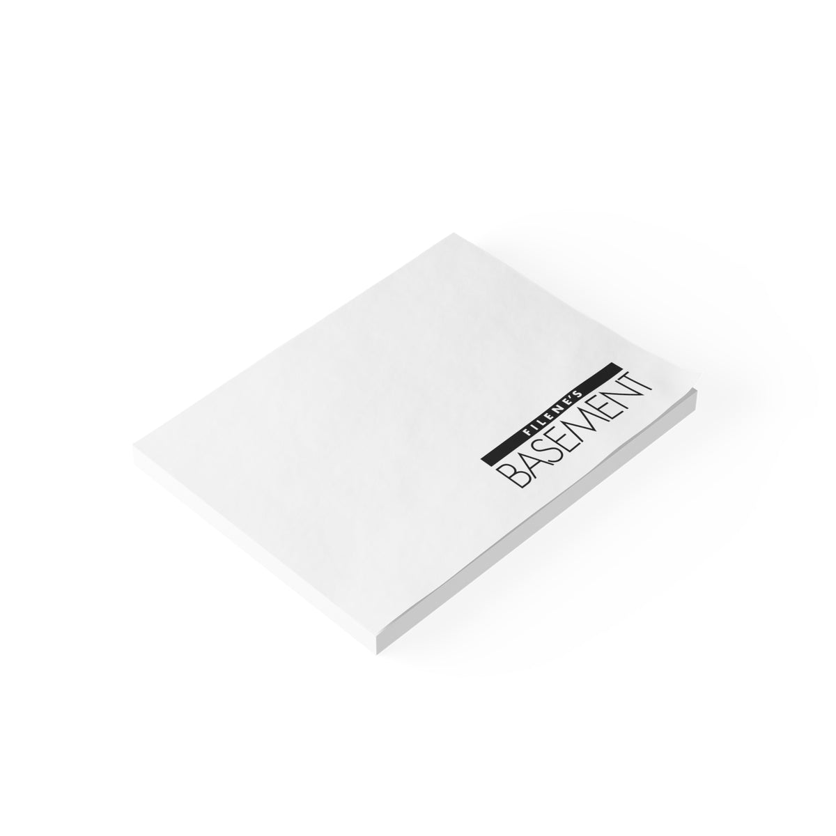 Filene's Basement Sticky Post-it Note Pad