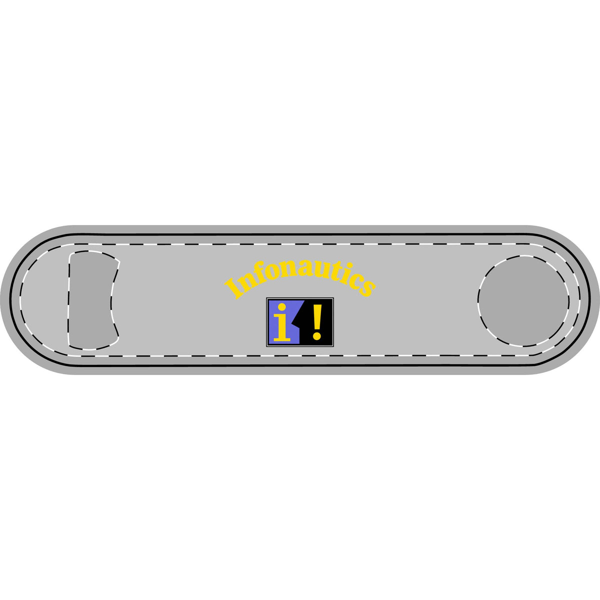 Infonautics Metal Bottle Opener