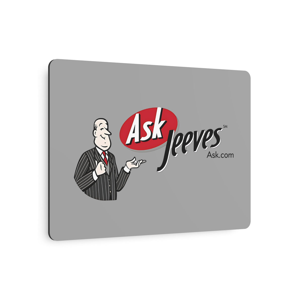 Ask Jeeves Metal Sign