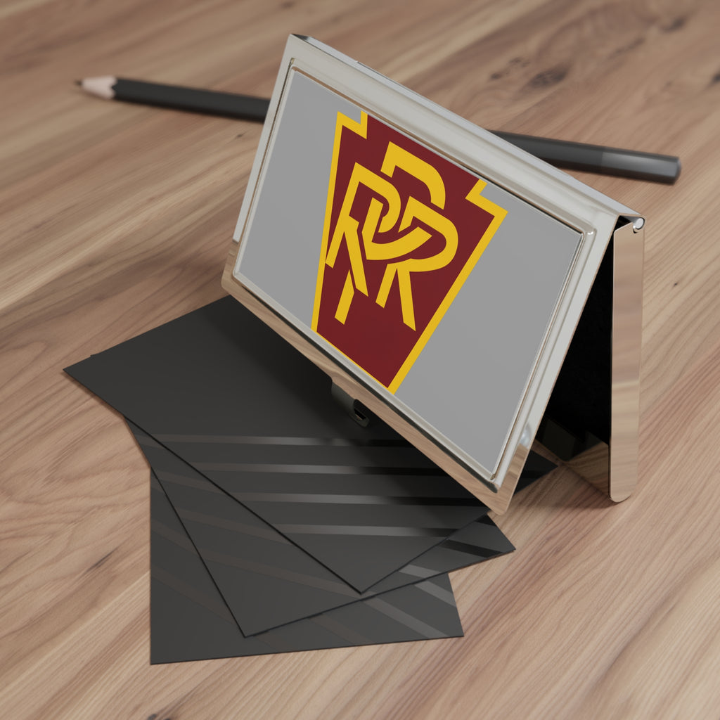 Pennsylvania Railroad Metal Business Card Holder