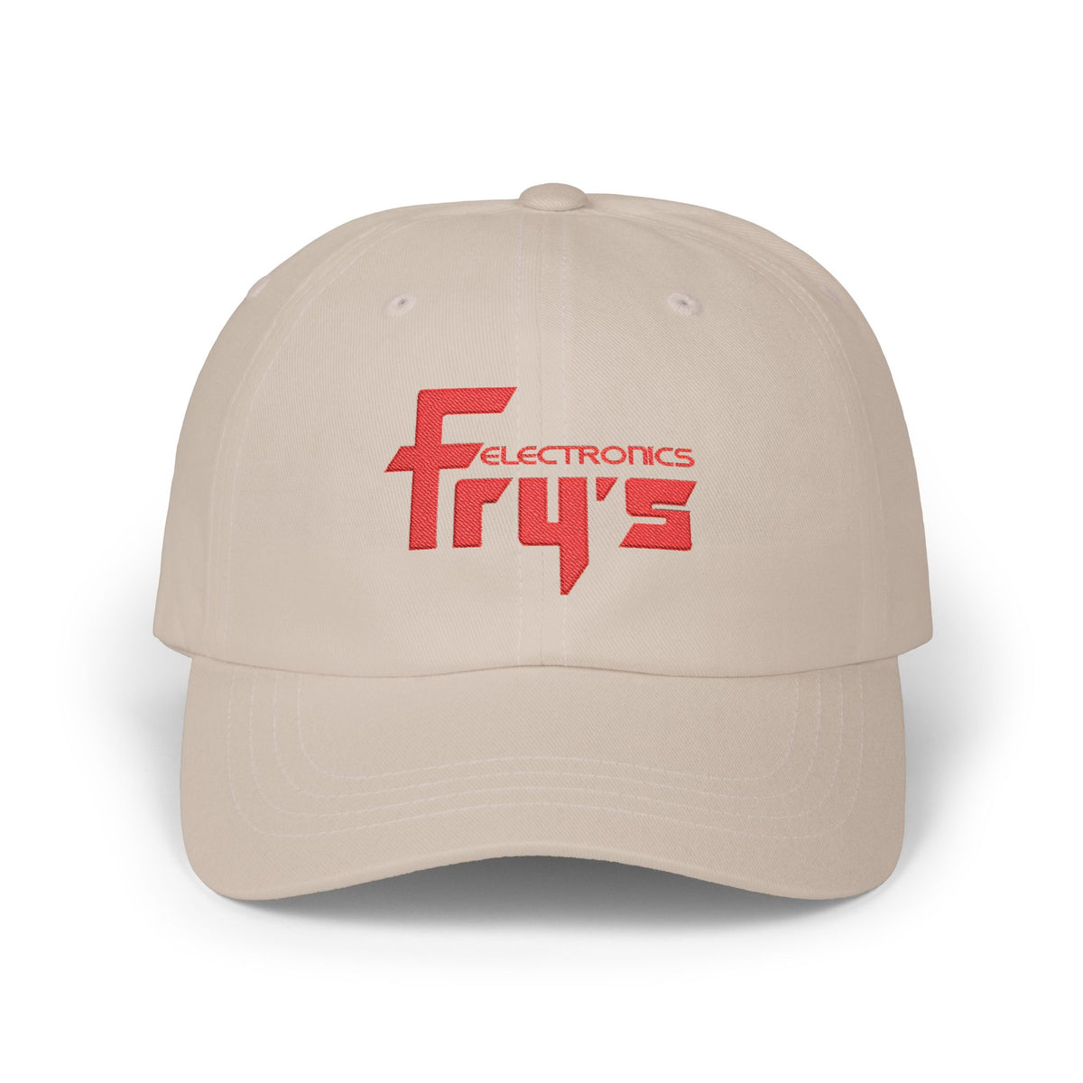 Fry's Electronics Embroidered Dad Cap Hat