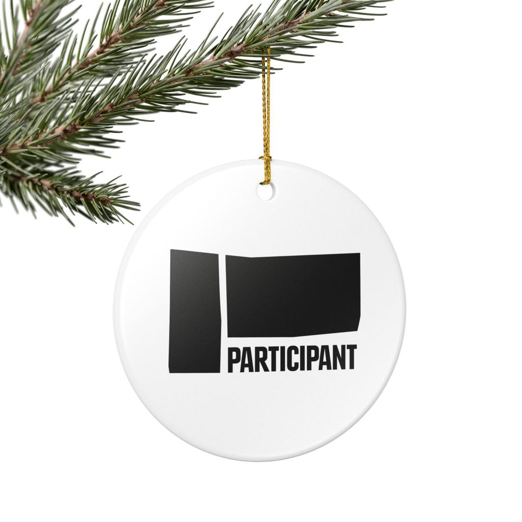 Participant Media Ceramic Ornament