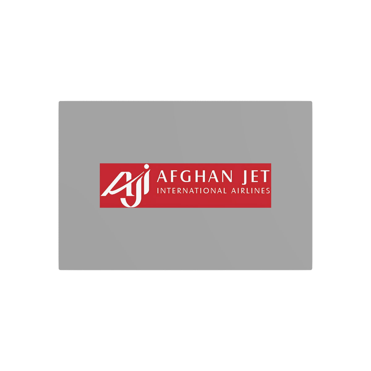 Afghan Jet International Airlines Metal Sign