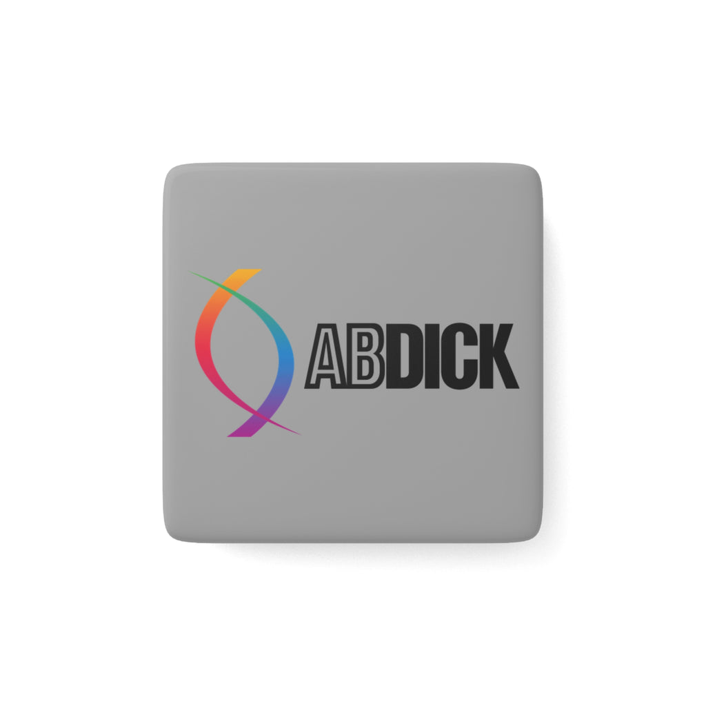 A. B. Dick Company Square Porcelain Fridge Magnet