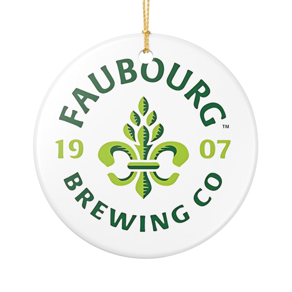 Faubourg Brewing Ceramic Ornament