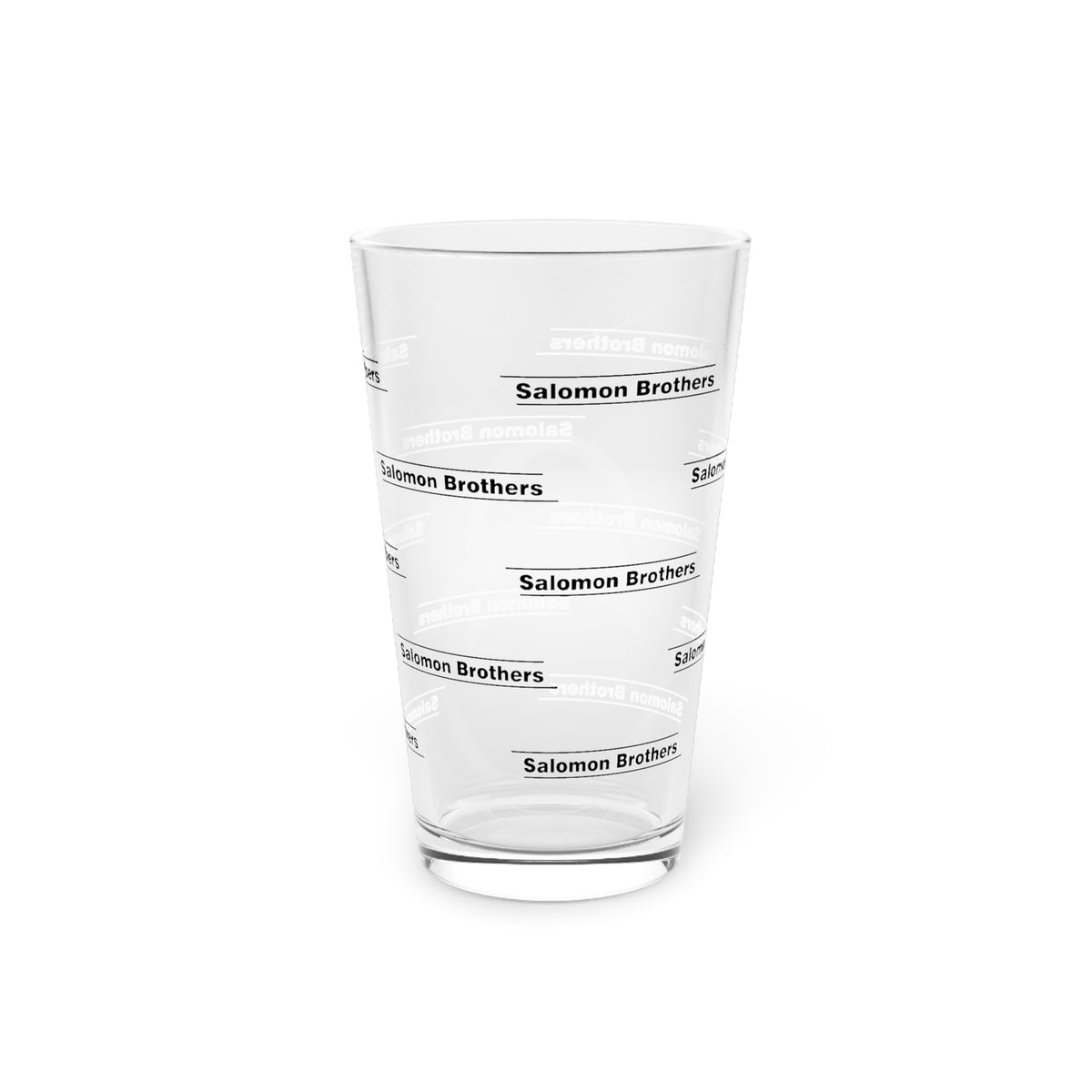 Salomon Brothers 16oz Pint Glass