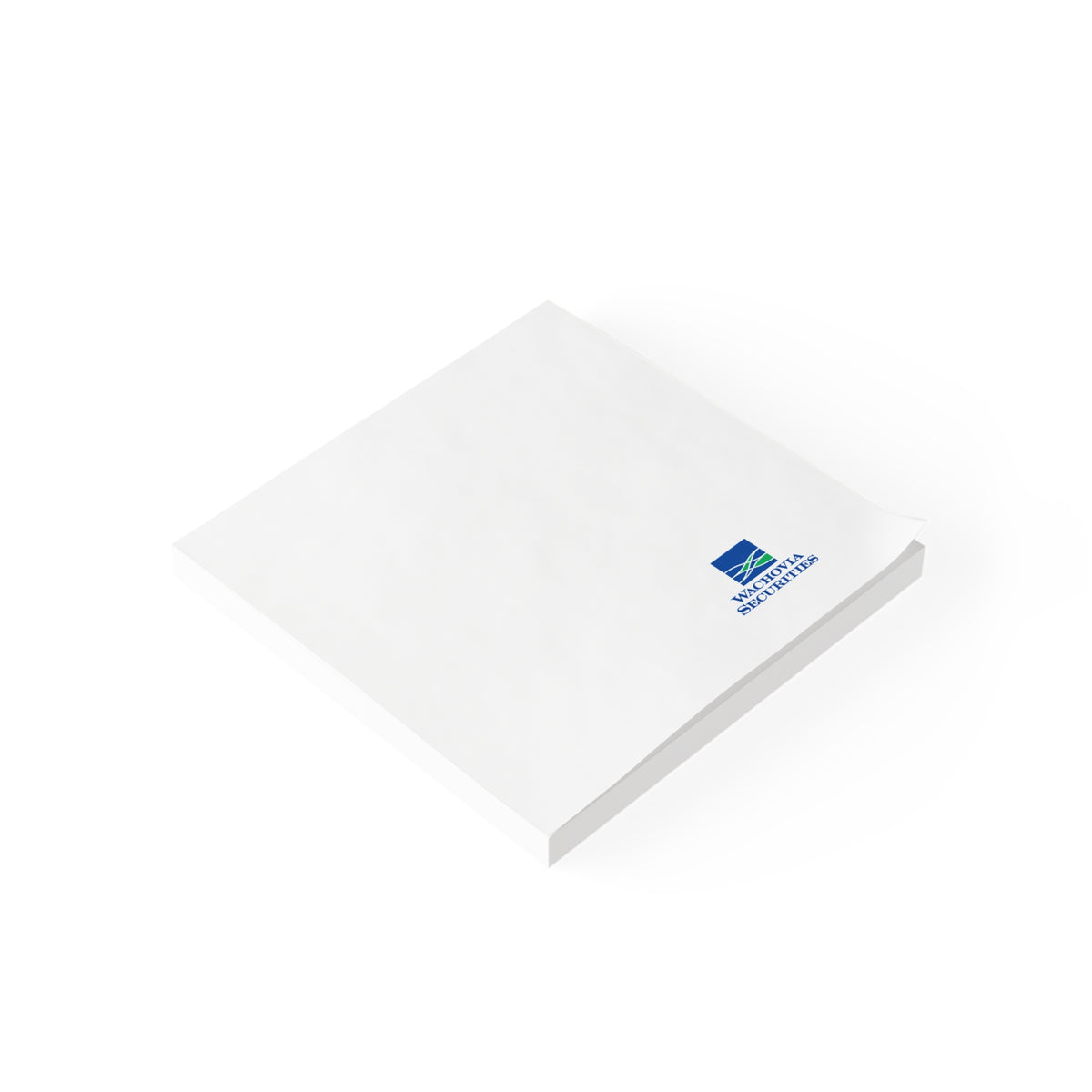 Wachovia Securities Sticky Post-it Note Pad
