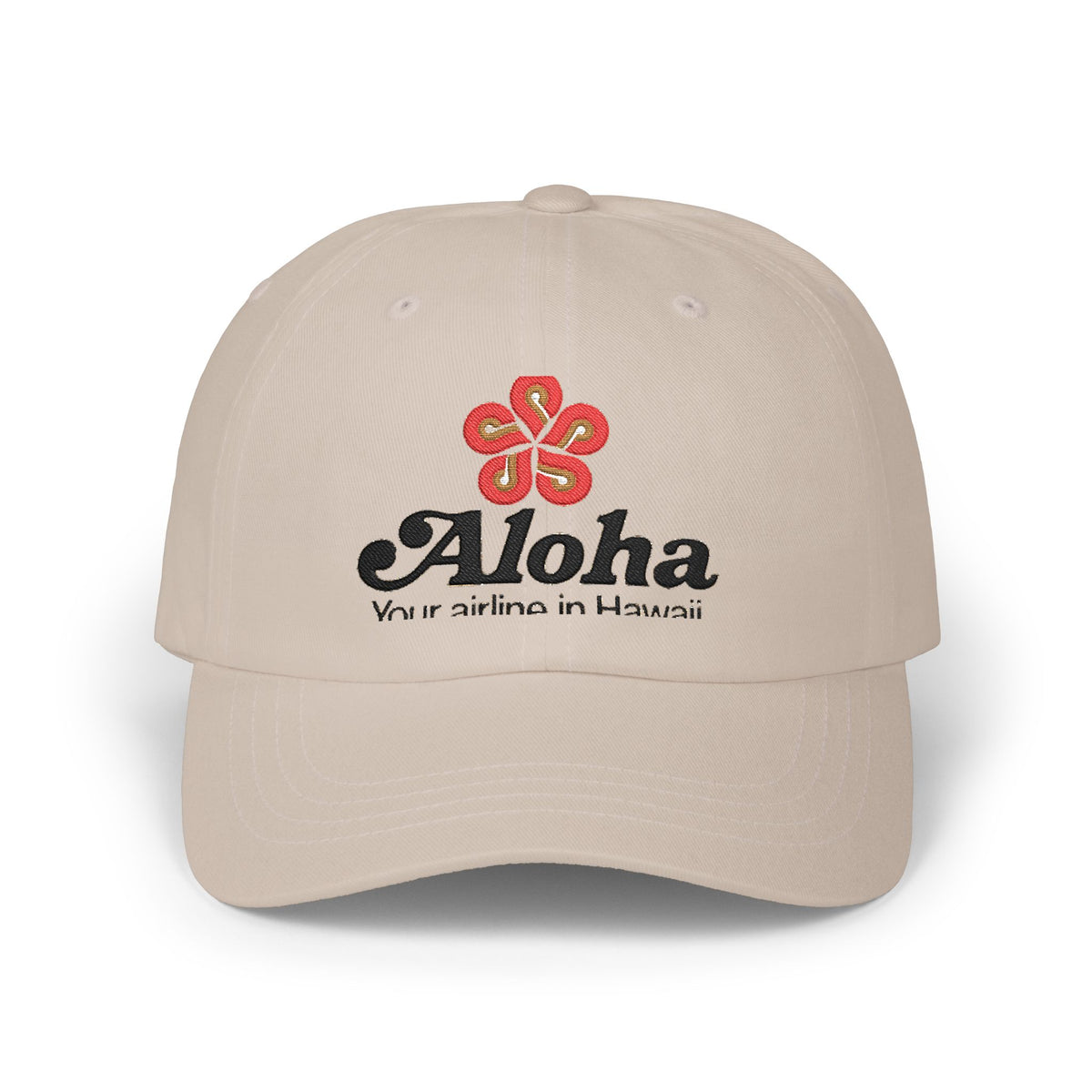 Aloha Airlines Embroidered Dad Cap Hat