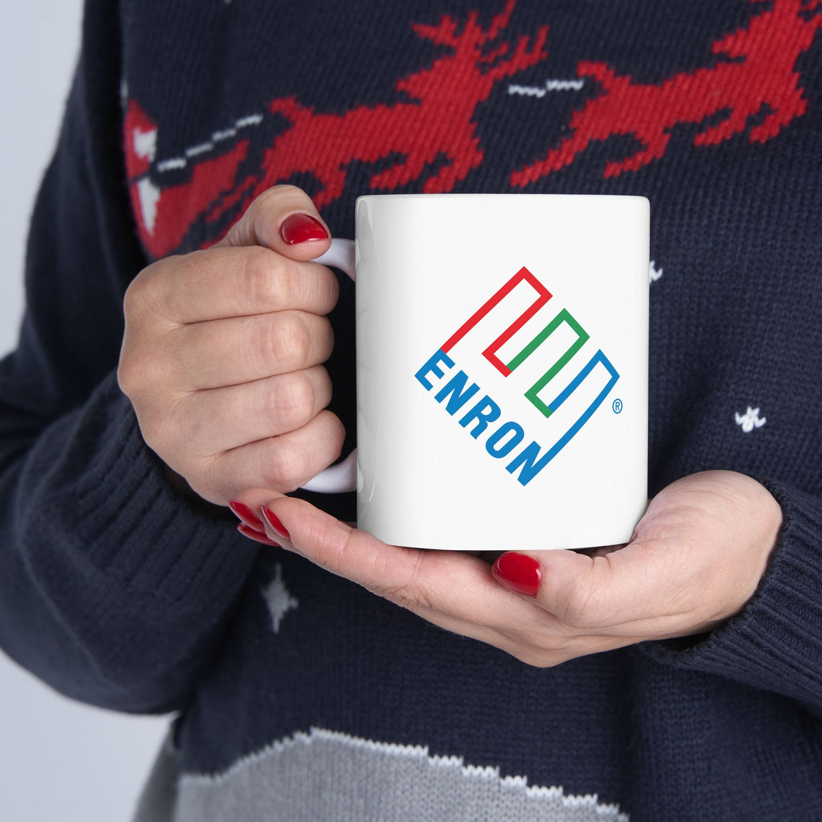 Enron Ceramic Coffee Mug