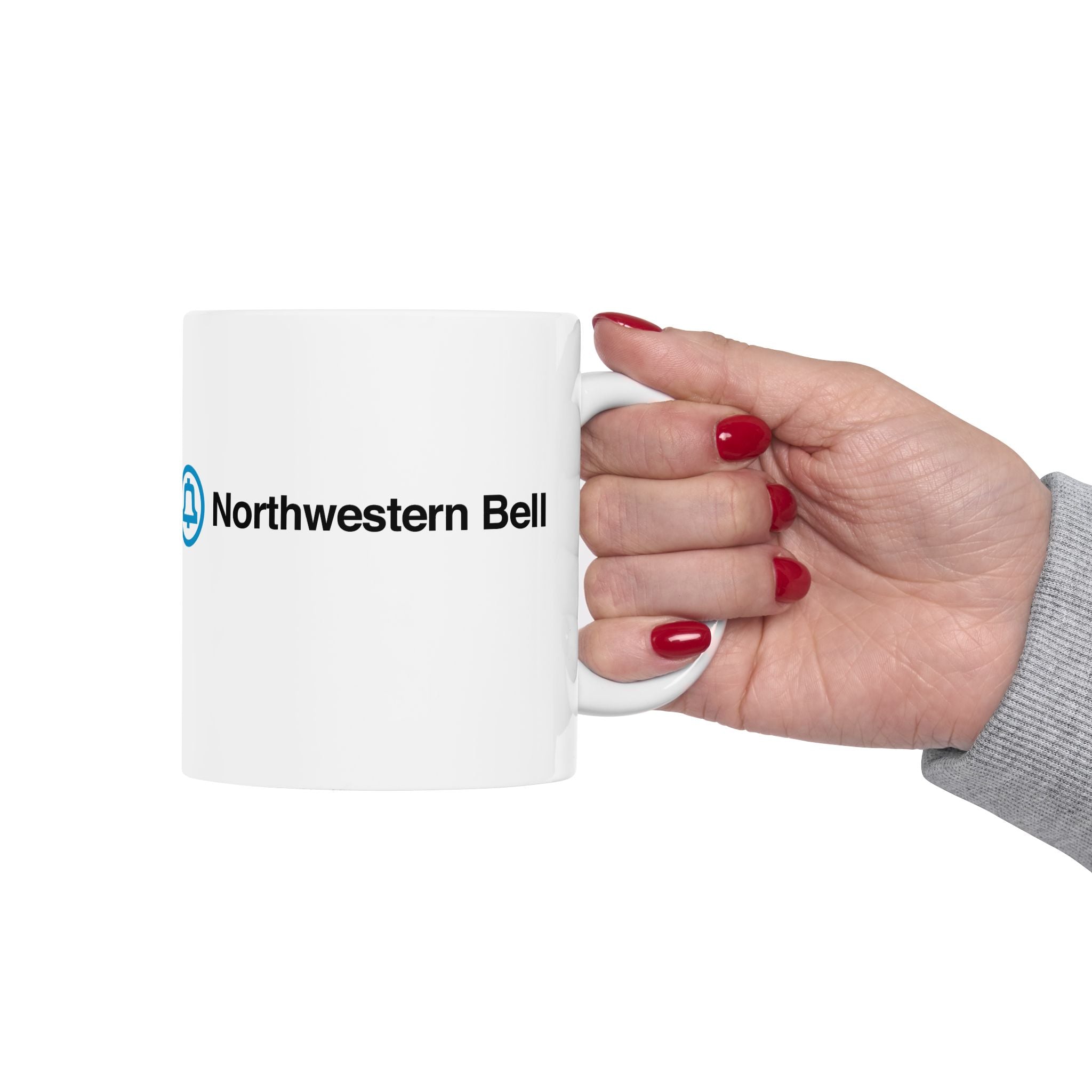 Northwestern Bell Ceramic Coffee Mug