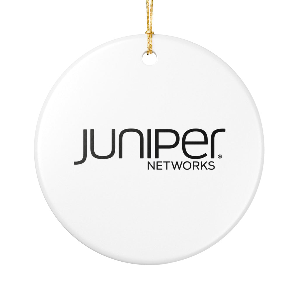 Juniper Networks Ceramic Ornament
