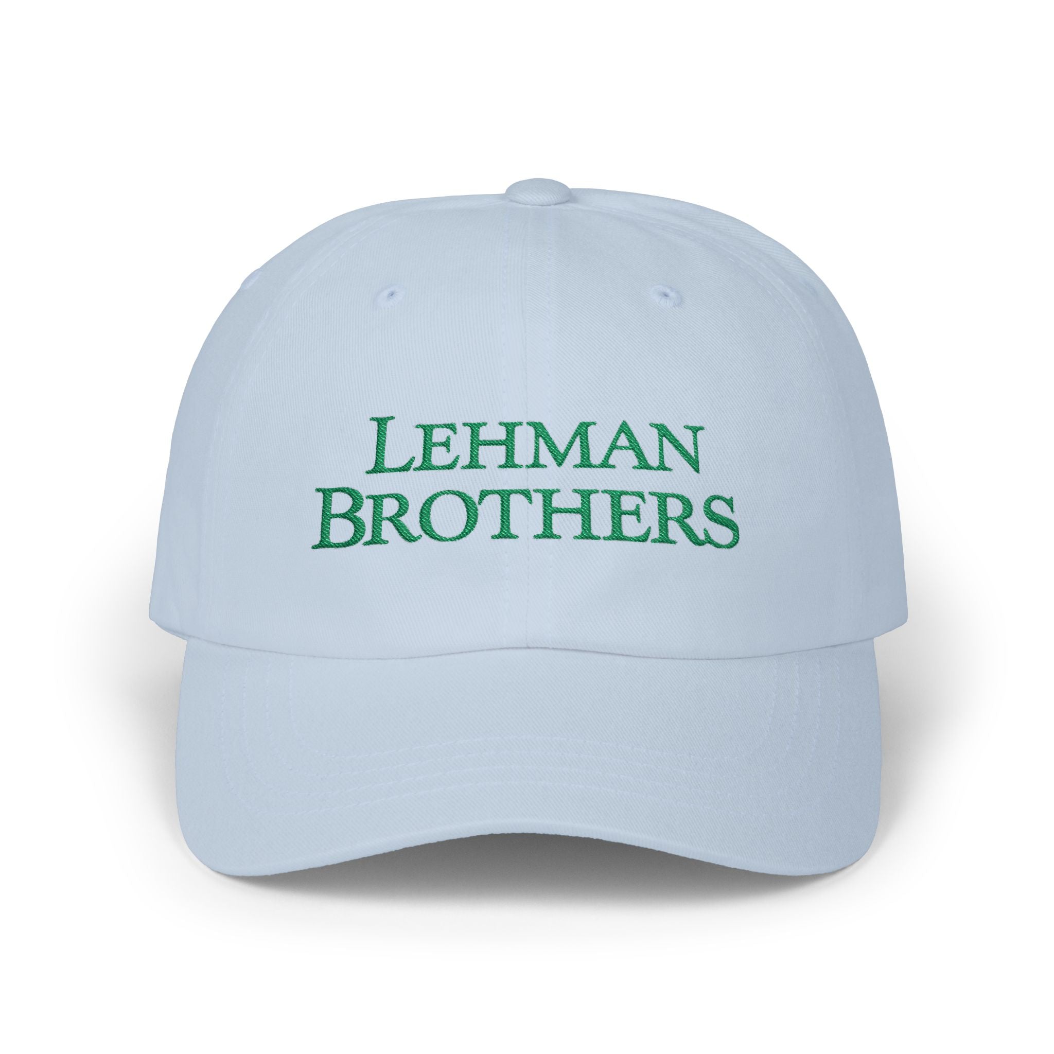 Lehman Brothers Embroidered Dad Cap Hat