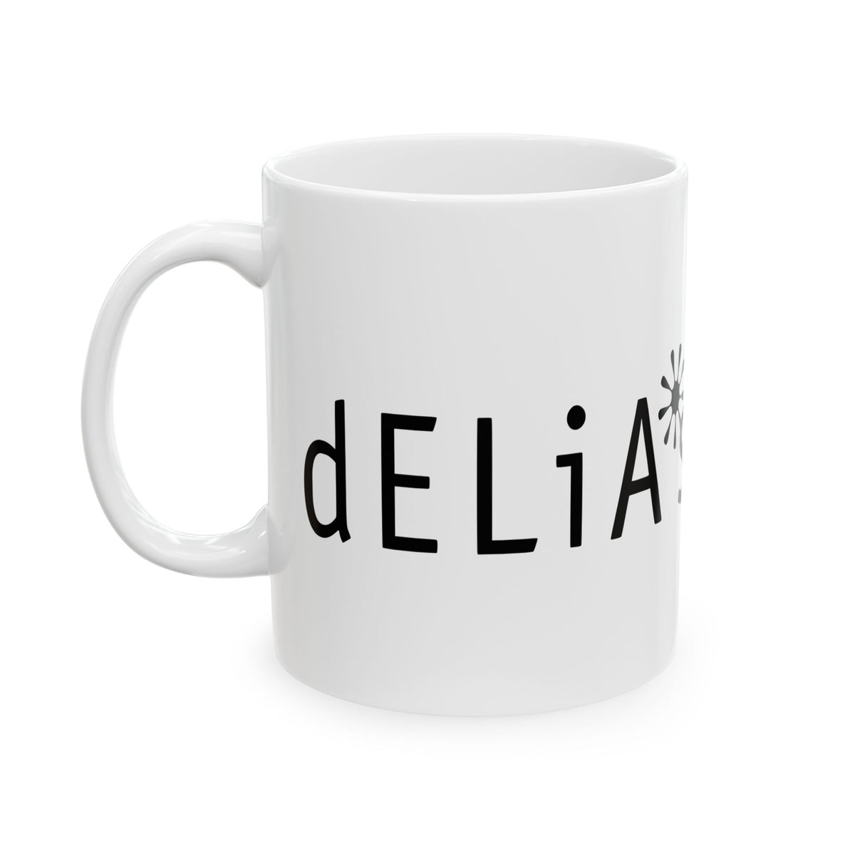 Delia's Ceramic Coffee Mug