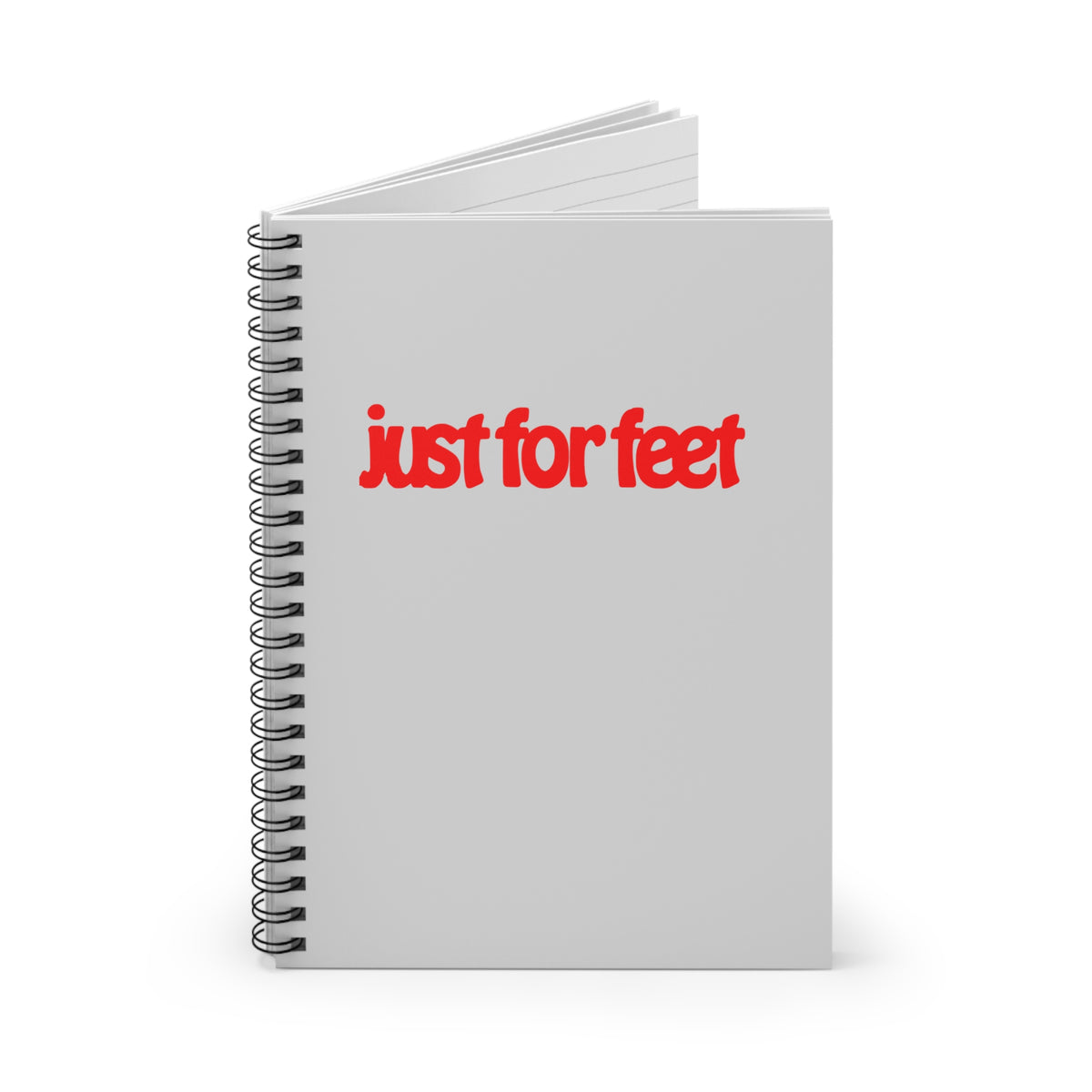 Just For Feet Spiral Notebook