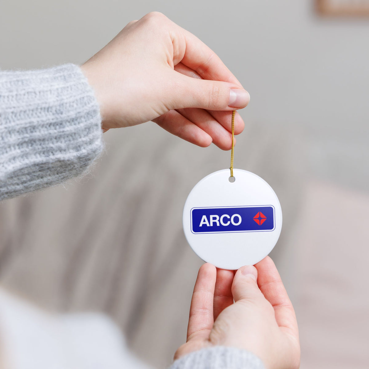 ARCO (Atlantic Richfield) Ceramic Ornament