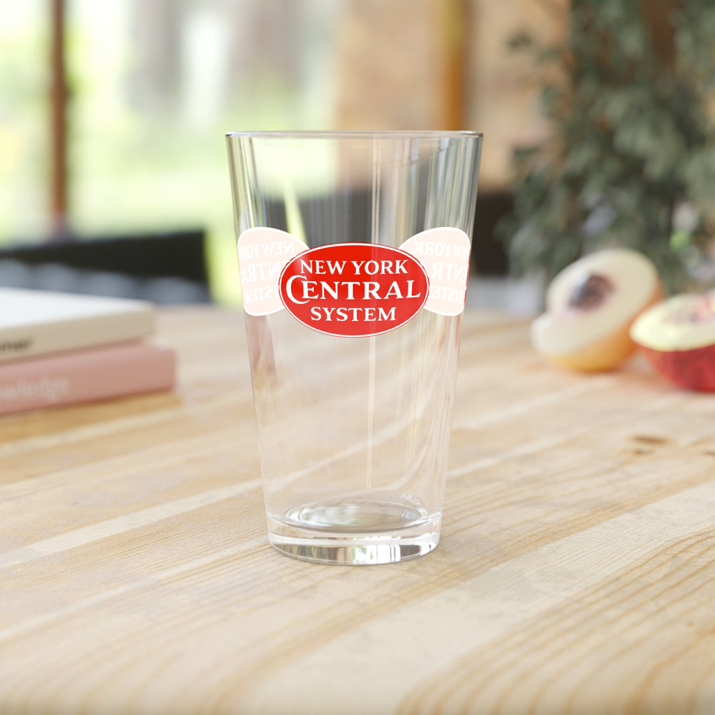 New York Central Railroad 16oz Pint Glass