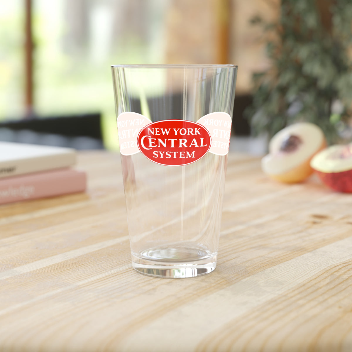 New York Central Railroad 16oz Pint Glass