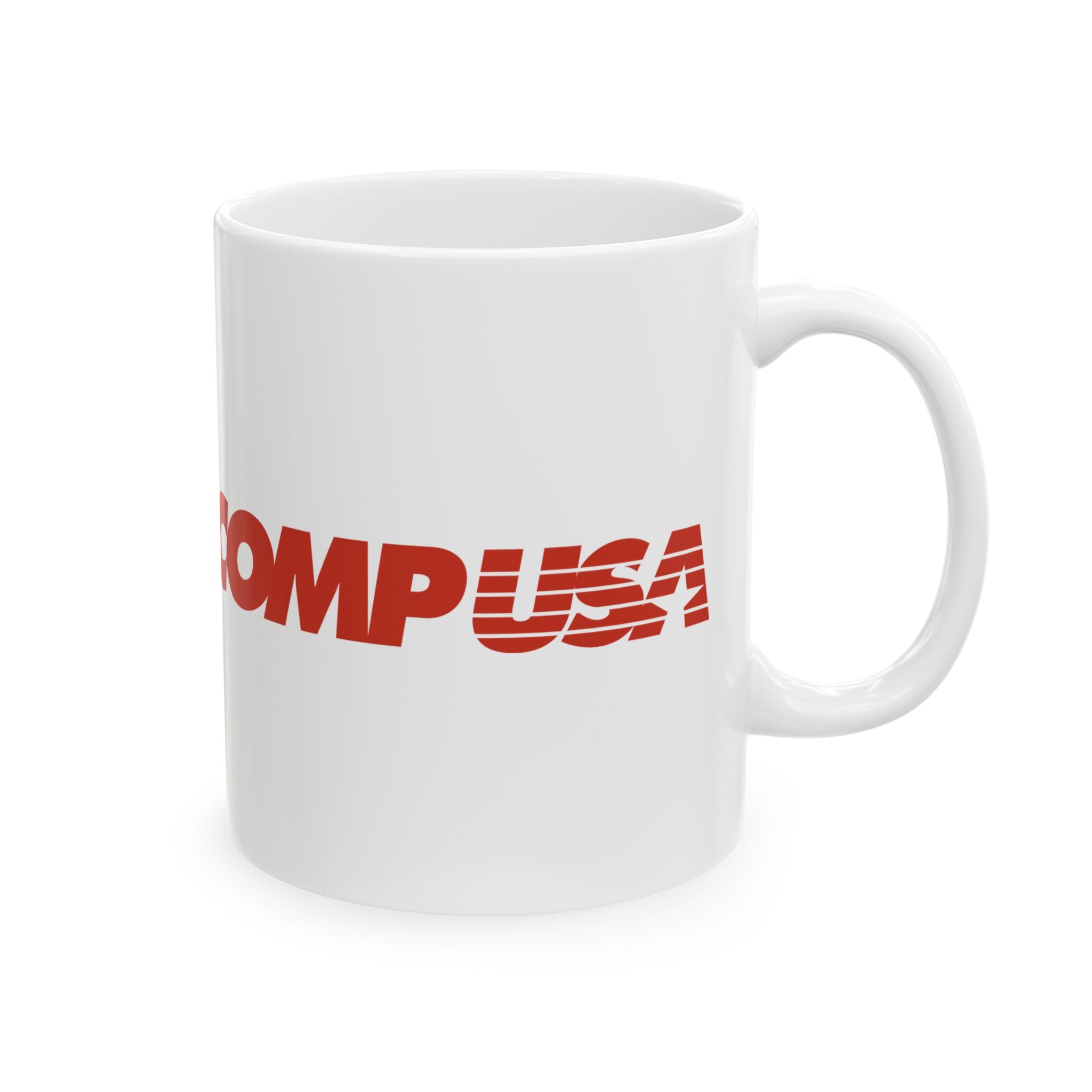 CompUSA Ceramic Coffee Mug