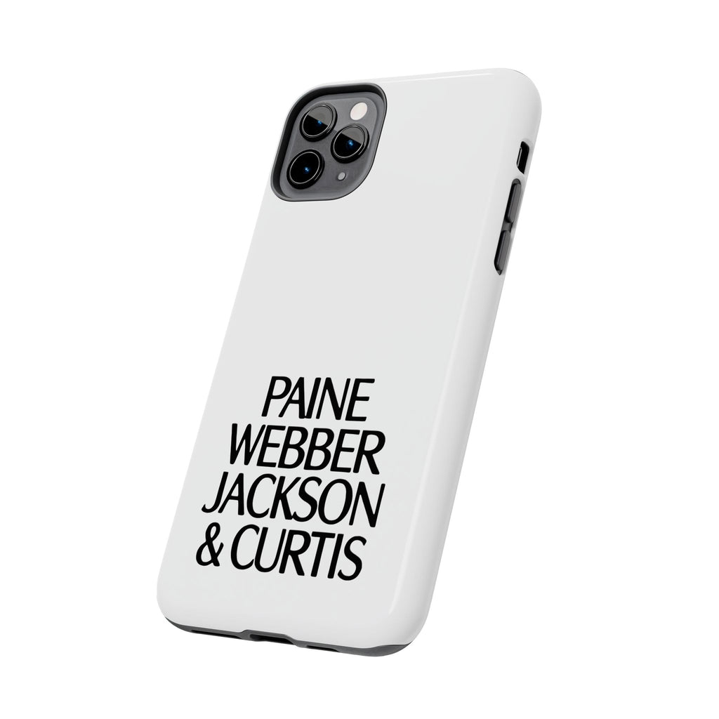 Paine Webber Jackson & Curtis Tough Phone Case
