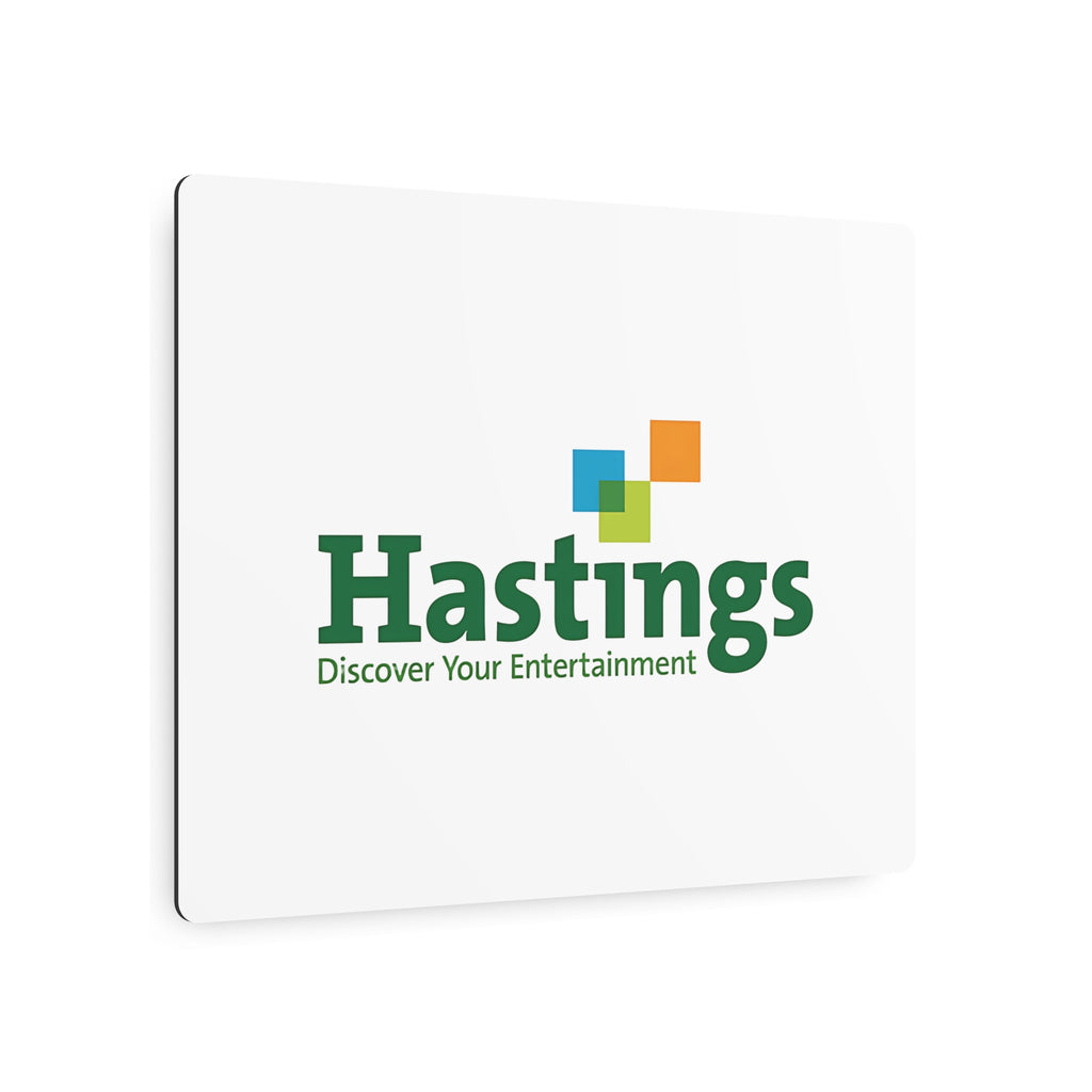 Hastings Entertainment Metal Sign