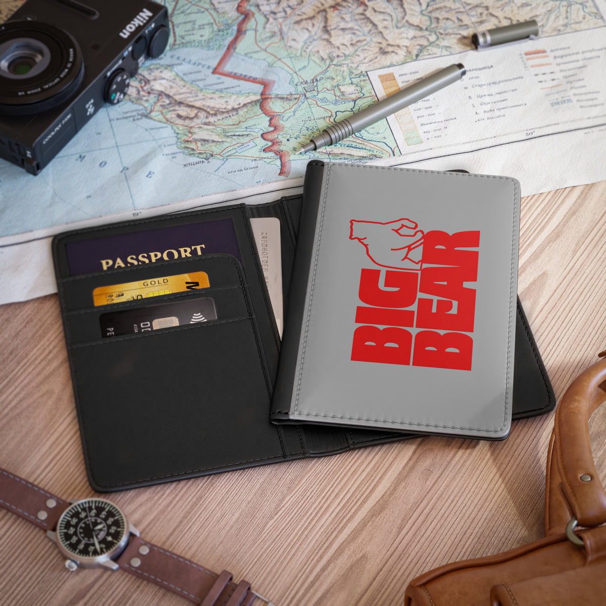 Big Bear Stores Passport Cover