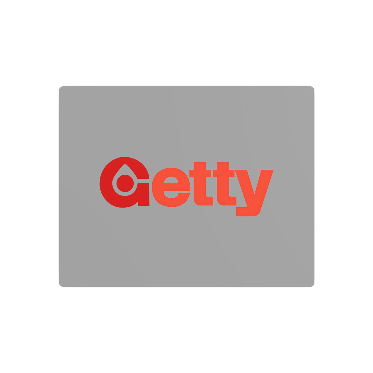 Getty Oil Metal Sign