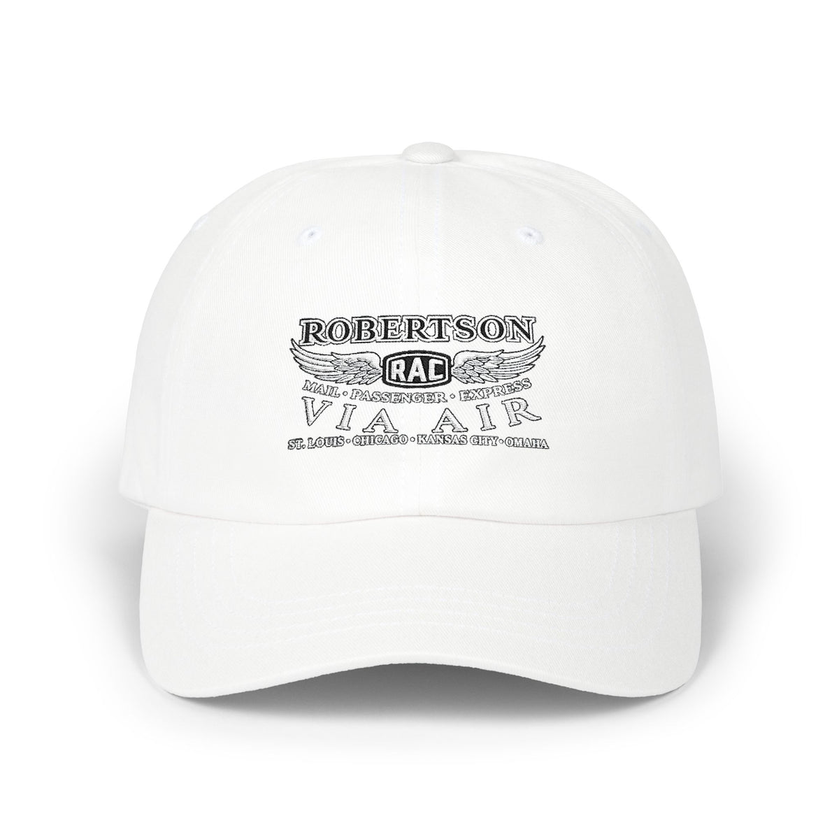 Robertson Aircraft Embroidered Dad Cap Hat