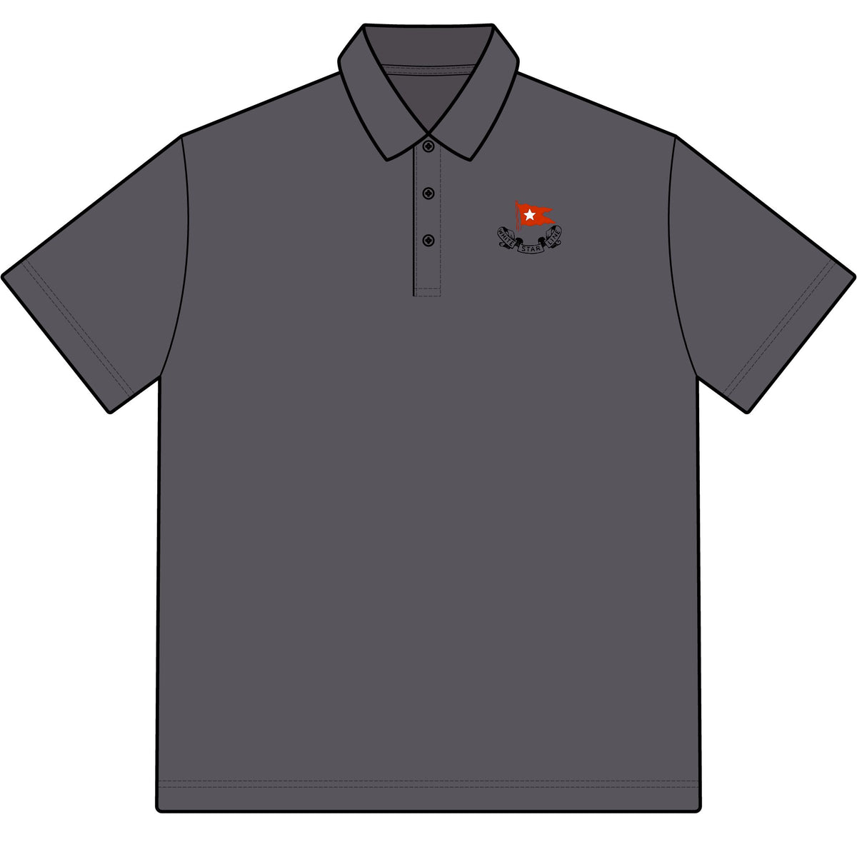 White Star Line Cotton Polo Shirt