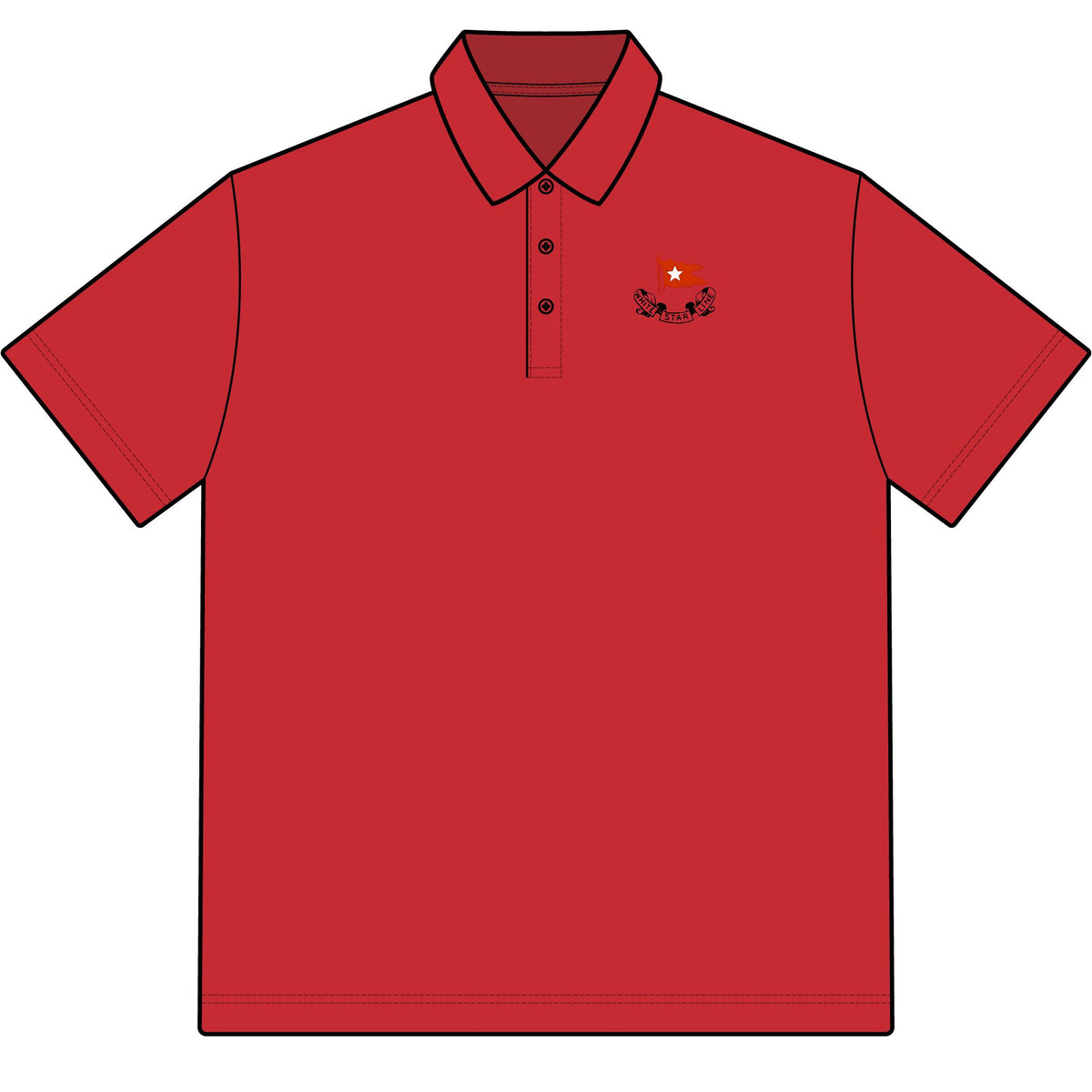 White Star Line Cotton Polo Shirt