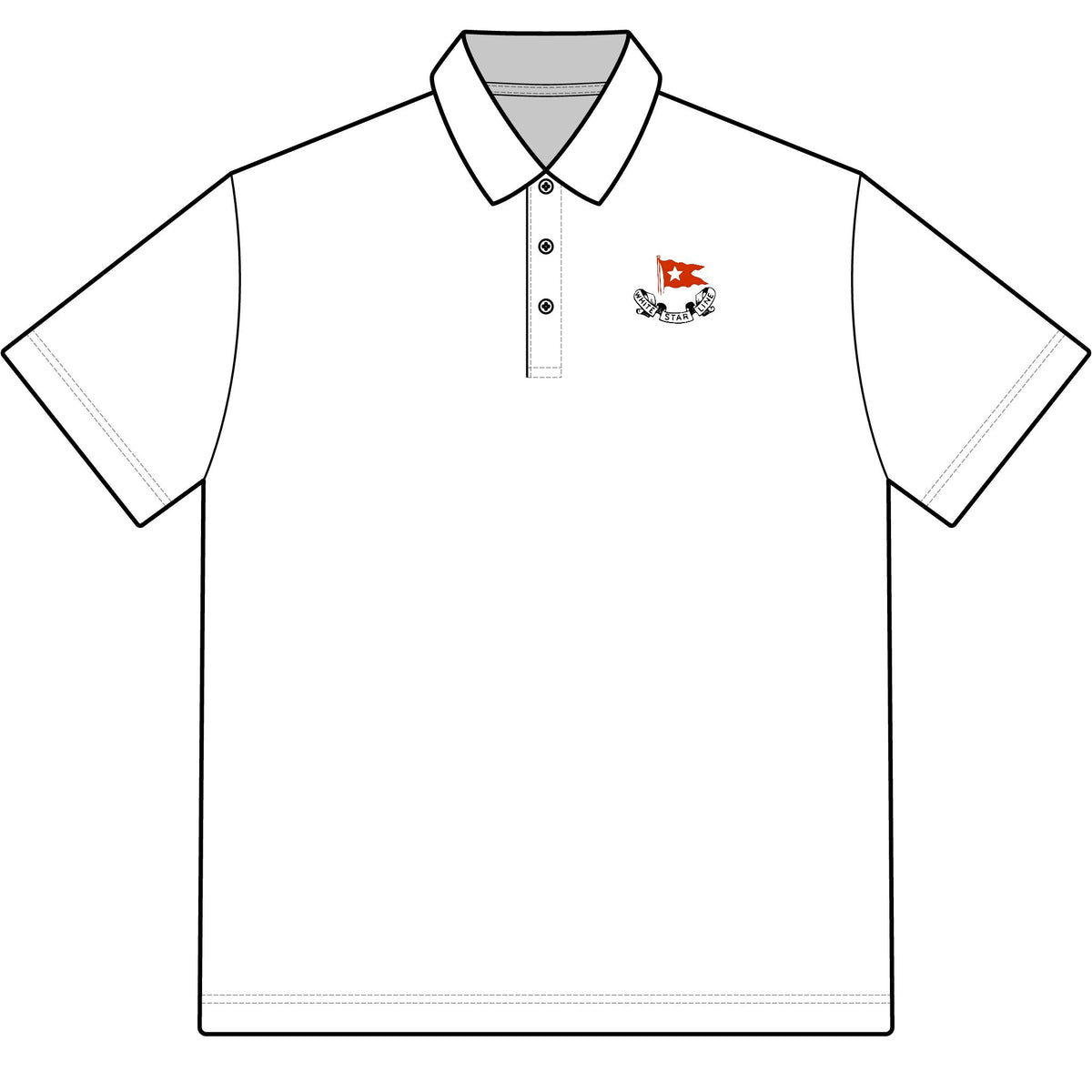 White Star Line Cotton Polo Shirt