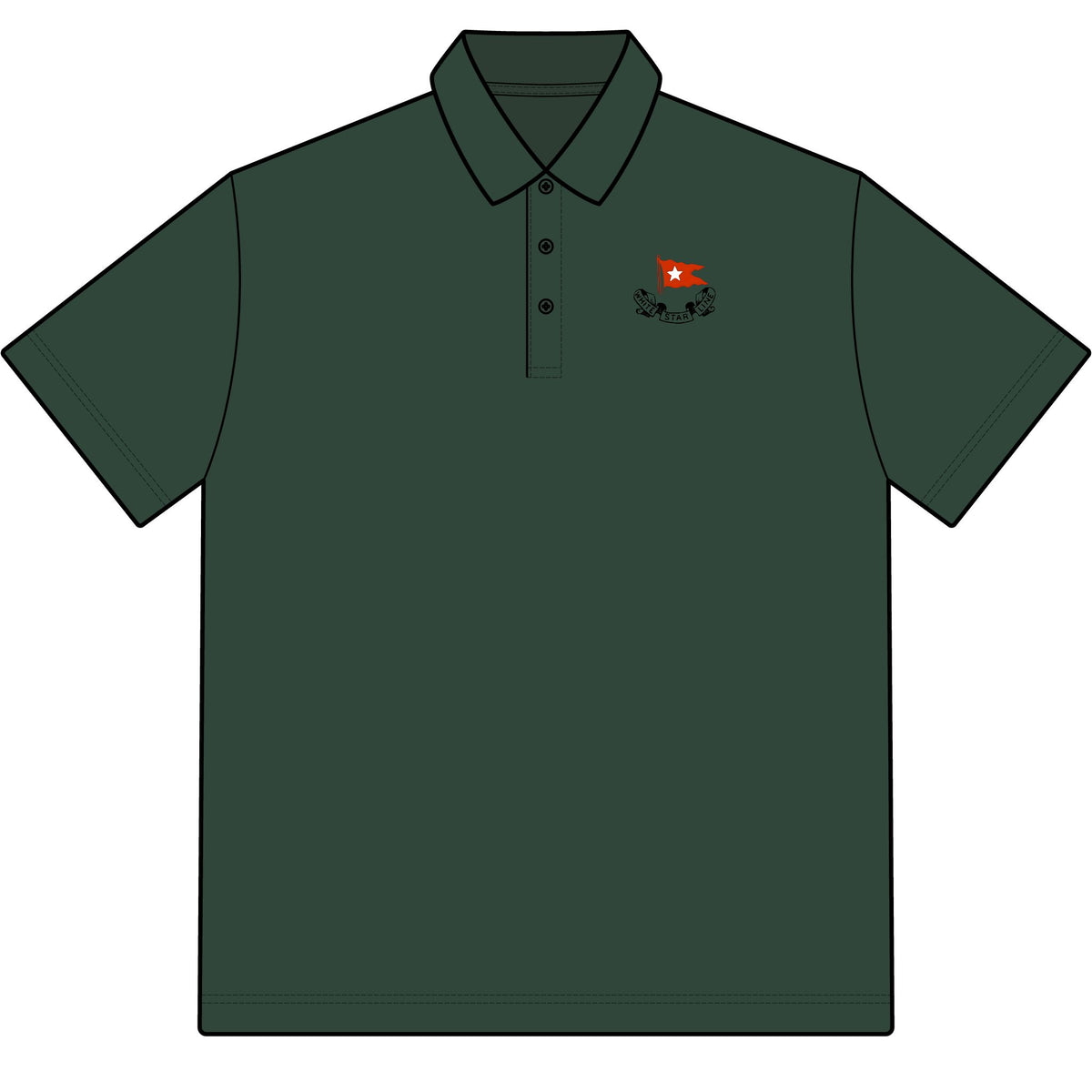 White Star Line Cotton Polo Shirt