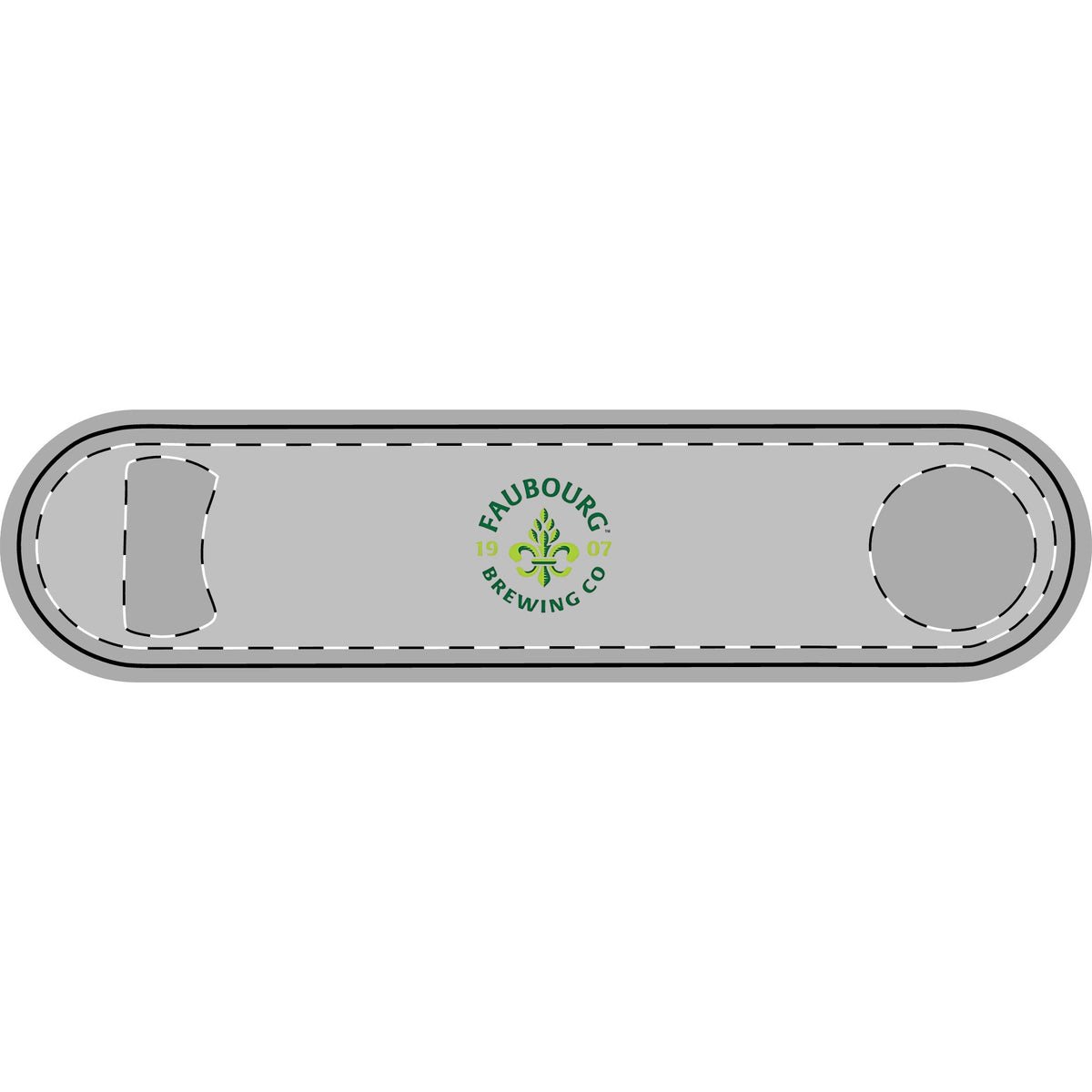 Faubourg Brewing Metal Bottle Opener
