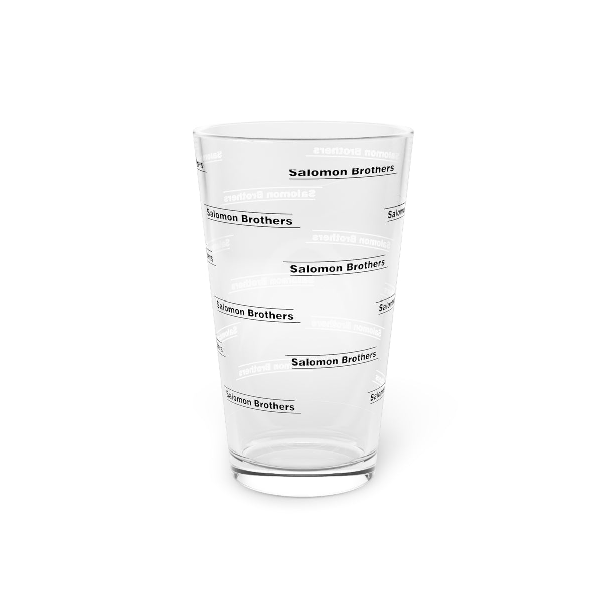 Salomon Brothers 16oz Pint Glass