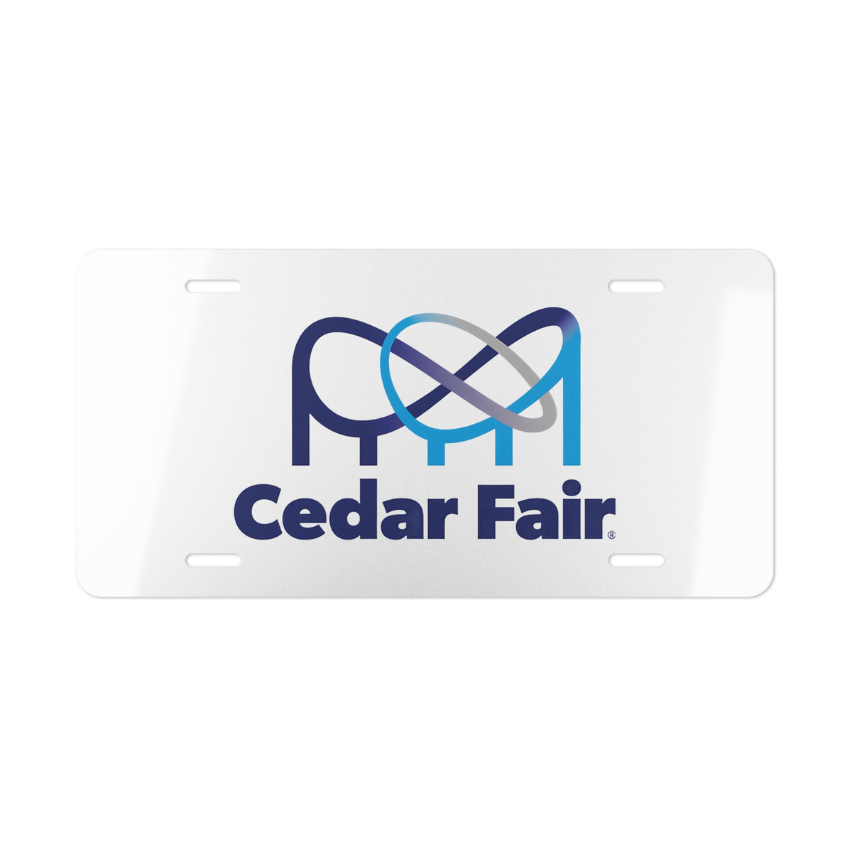 Cedar Fair Vanity License Plate