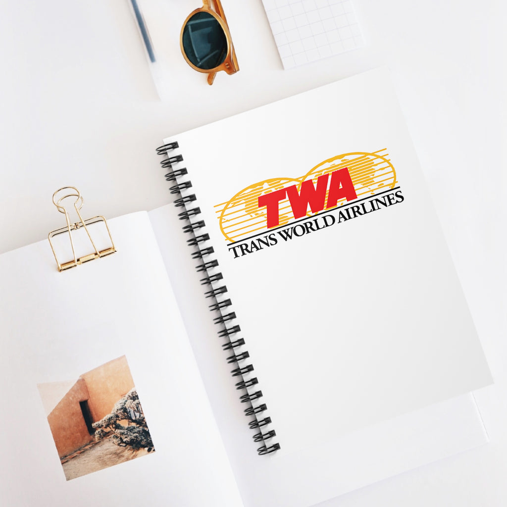 Trans World Airlines (TWA) Spiral Notebook