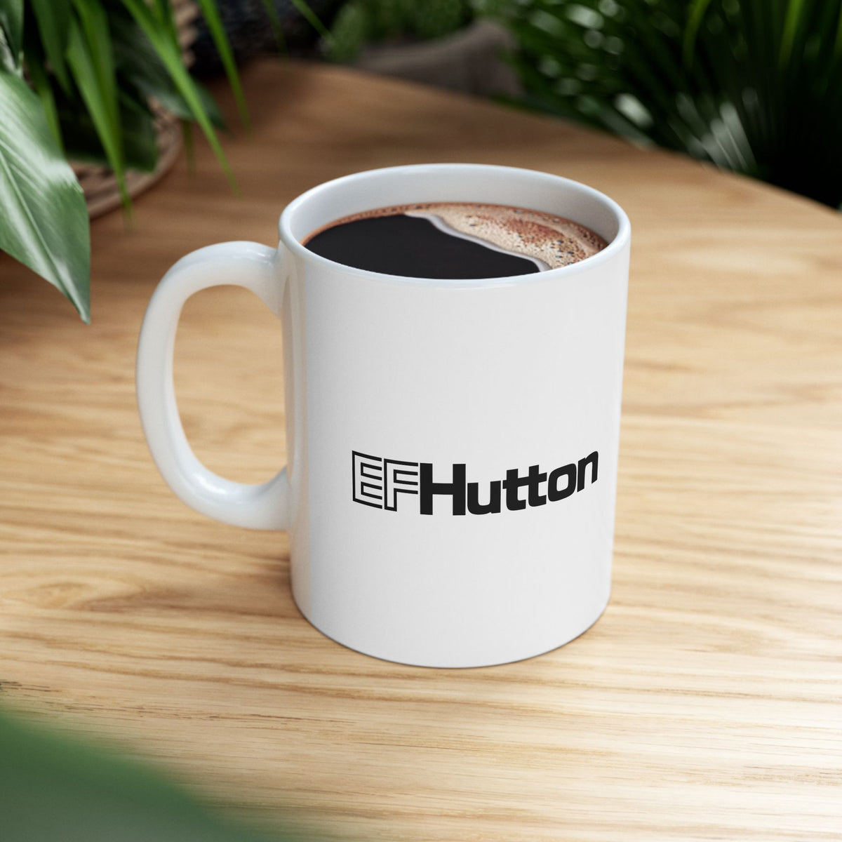 E. F. Hutton Ceramic Coffee Mug