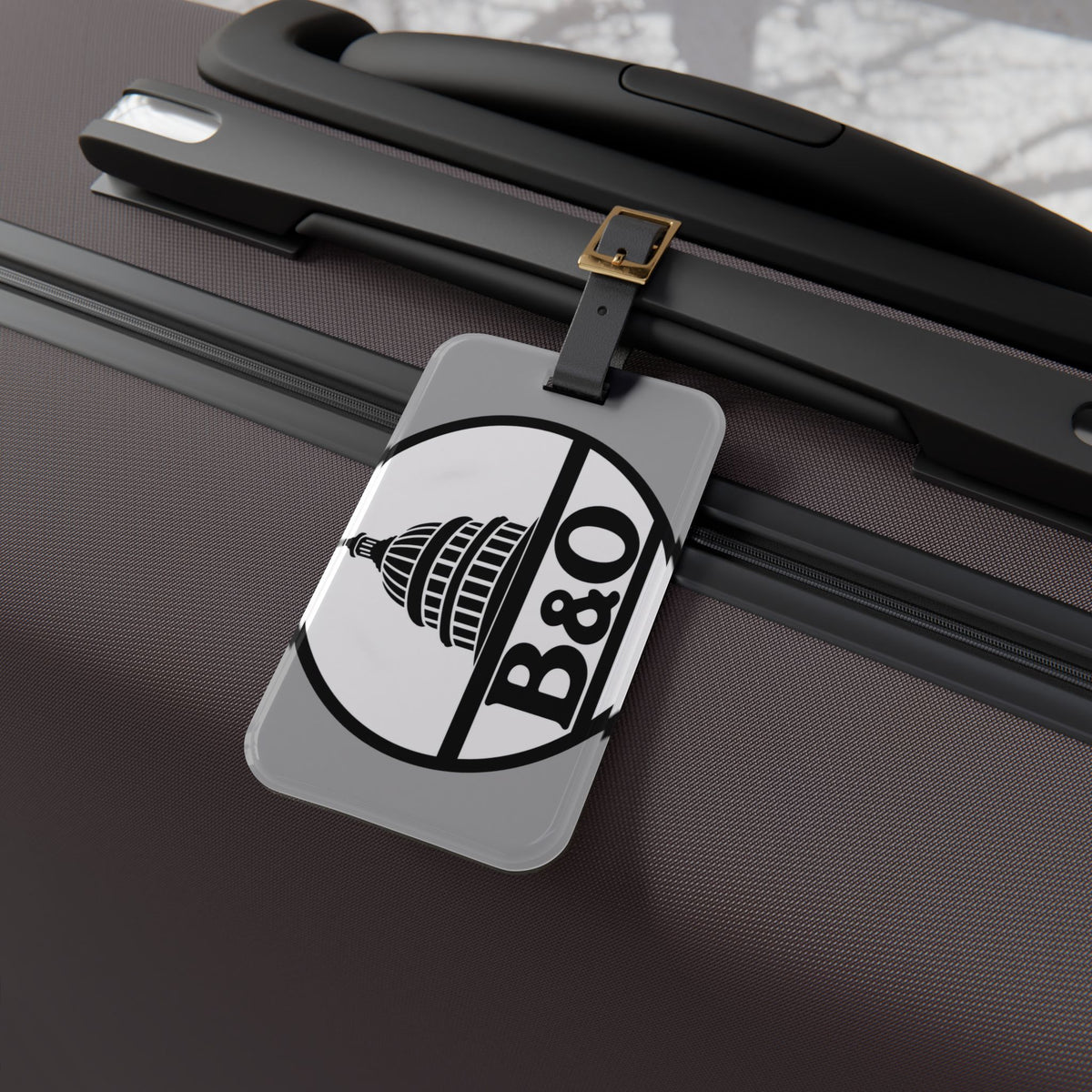 Baltimore and Ohio Railroad Luggage Tag