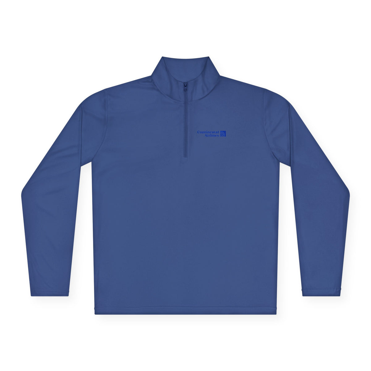 Continental Airlines Unisex Quarter Zip Pullover